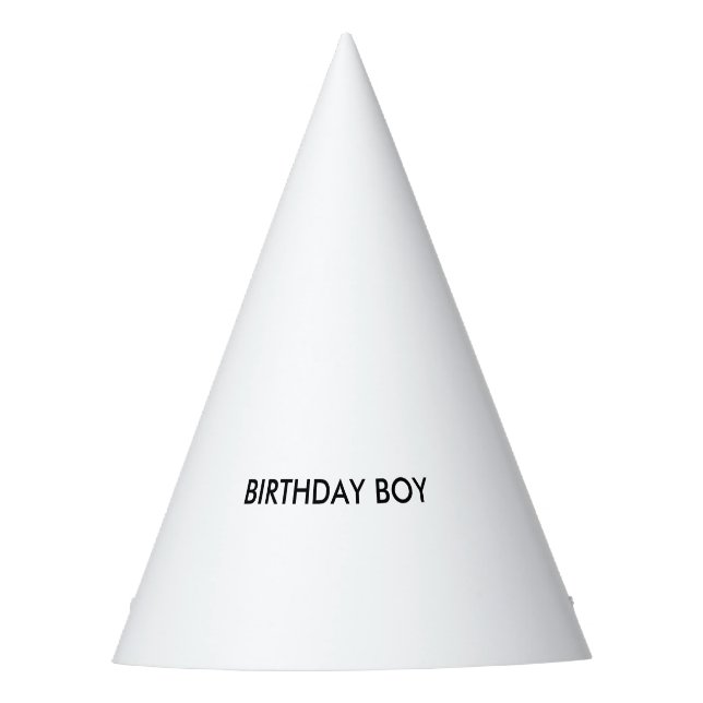 Chapéu feito sob encomenda do partido (Frente)