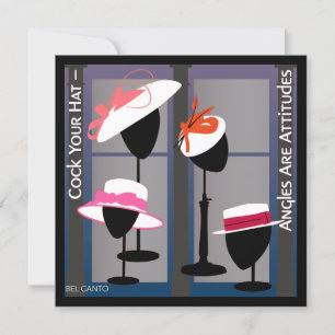 Chapéus com Atitudes Convite