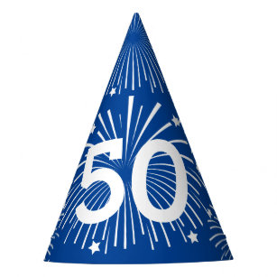 Chapéus de cone de papel de Festa de aniversário c