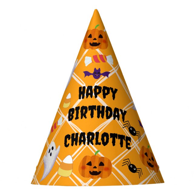 Chapéus de Festa de aniversário Halloween (Frente)