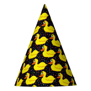Chapéus de Festa de Pato Amarelo