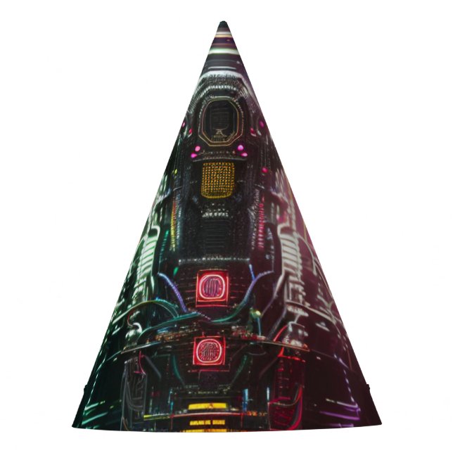 Chapéus de festa Robô 1 (Frente)