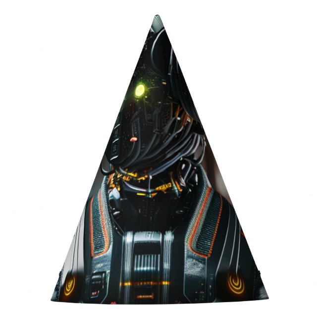 Chapéus de festa Robot 3 (Frente)