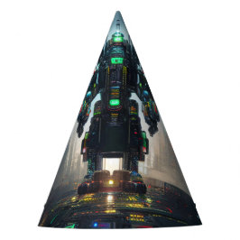 Chapéus de festa Robot 4