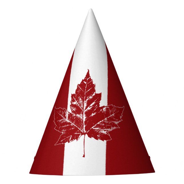 Chapéus de festas do dia do Canadá (Frente)