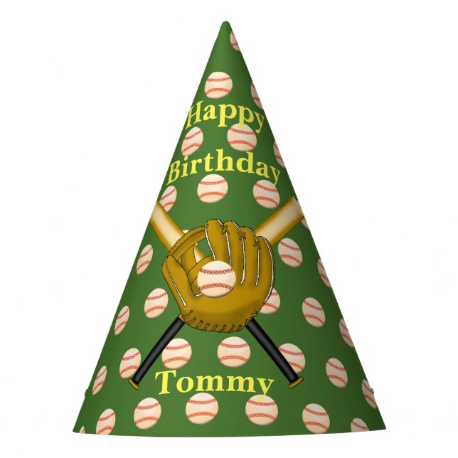 Chapéus de Papel Baseball (Frente)