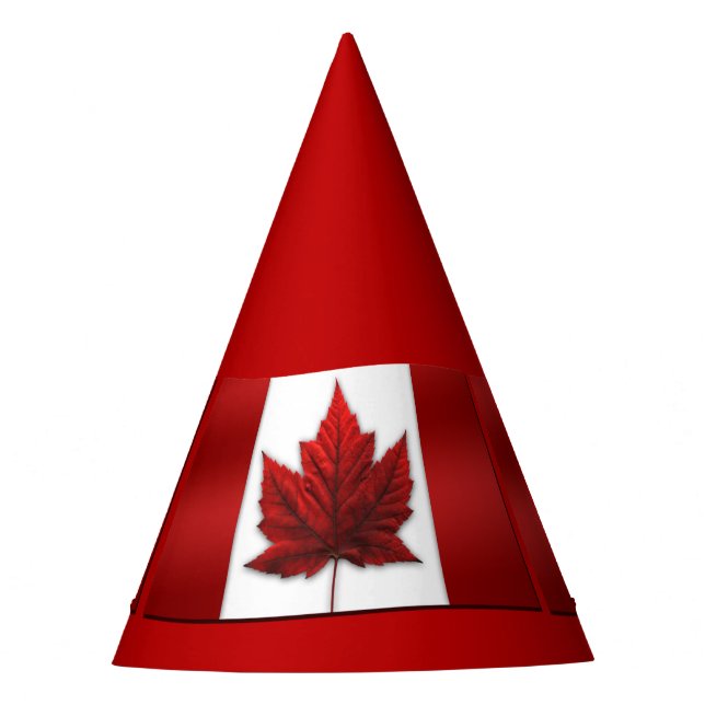 Chapéus Festivos do Canadá Bandeira (Frente)