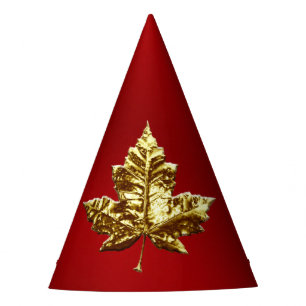 Chapéus Festivos do Dia do Canadá