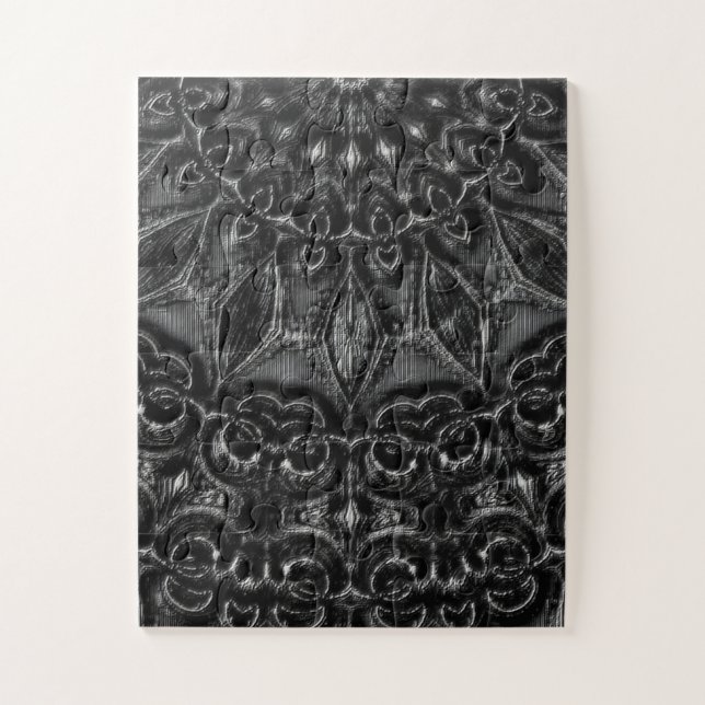 Charcarvão Mandala Jigsera Quebra-cabeça (Vertical)
