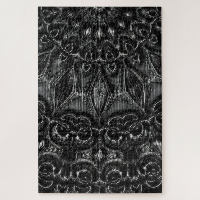 Charcarvão Mandala Jigsera Quebra-cabeça (Vertical)