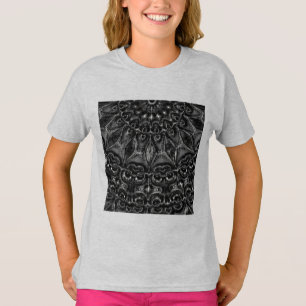 Charcoal Mandala  T-Shirt