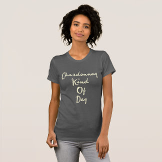 Chardonnay Tipo de T-Shirt das Mulheres