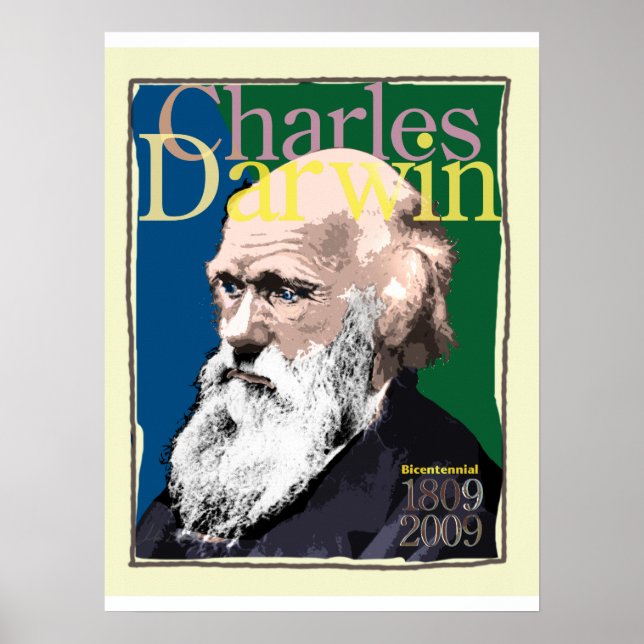 Charles Darwin poster (Frente)