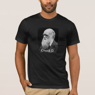 Charles Darwin - t-shirt do mandril D