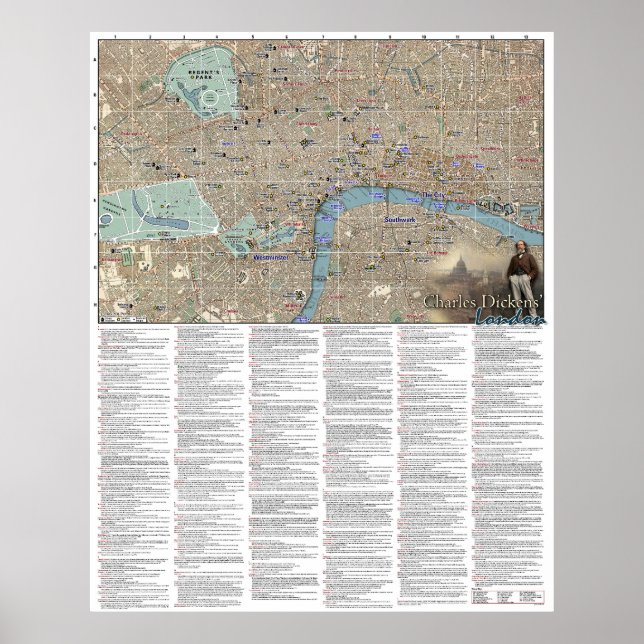 Charles Dickens' London Poster (Frente)