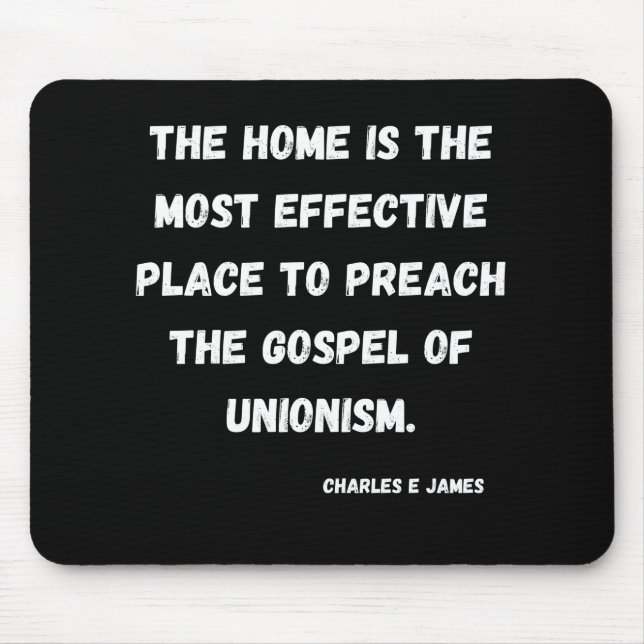 Charles E James Cote Mouse Pad (Frente)