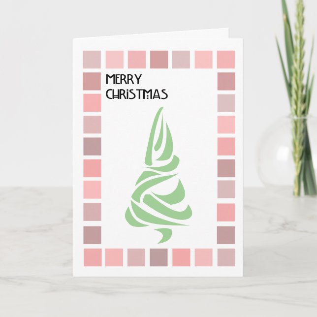 Charles Rennie Mackintosh inspirou o cartão de (Frente)