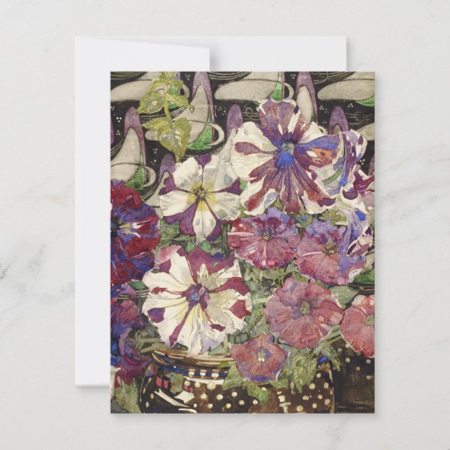 Charles Rennie Mackintosh - Petunias (Frente)