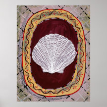 Charleston Farmhouse Shell Impressão Wang Hang