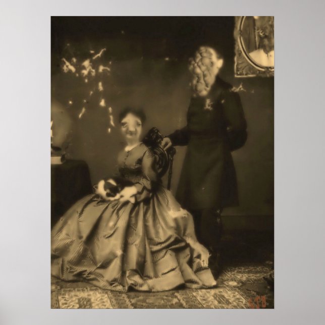 Charlie e Eileen Large Impressão (Frente)