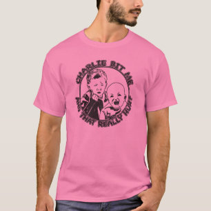 Charlie mordeu-me (o t-shirt leve)