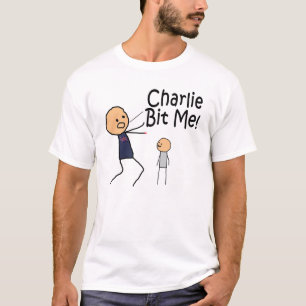 Charlie mordeu-me t-shirt