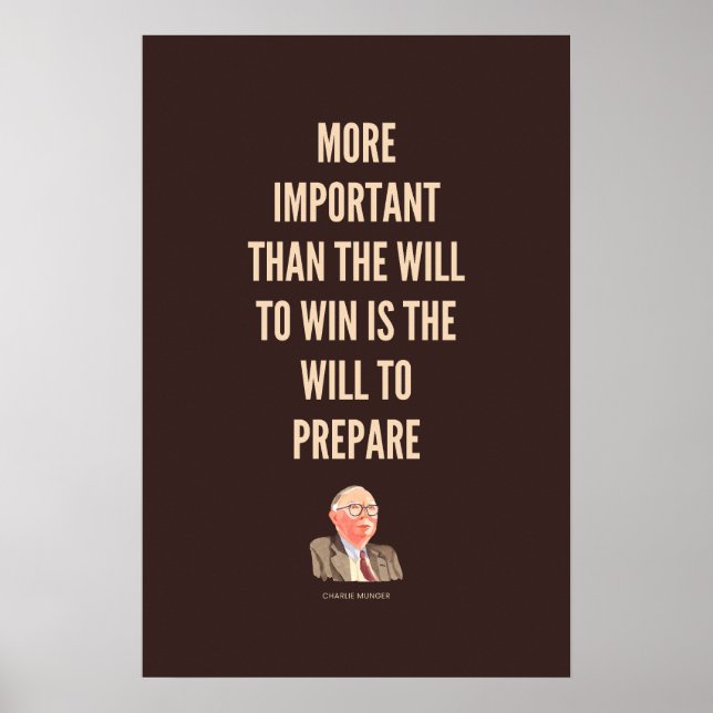 Charlie Munger Cote Poster (Frente)