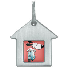 Charlie on a Scooter, by Natasha Us  