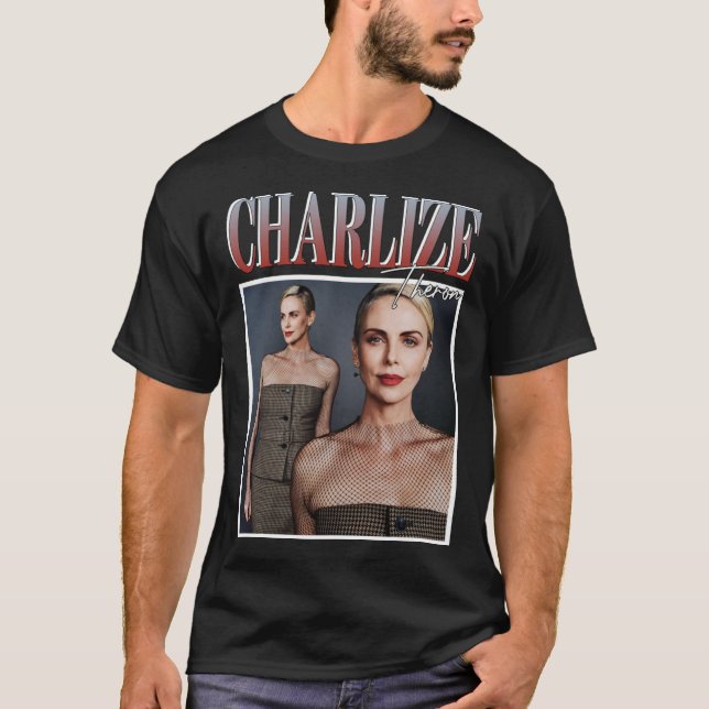 Charlize Theron Classic T-Shirt (Frente)
