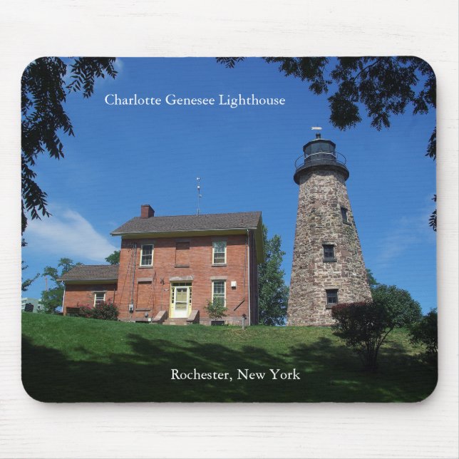 Charlotte Genesee Lighthouse Mousepad (Frente)