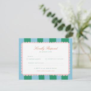 Charme de Coquete Carta de Resposta de Casamento P