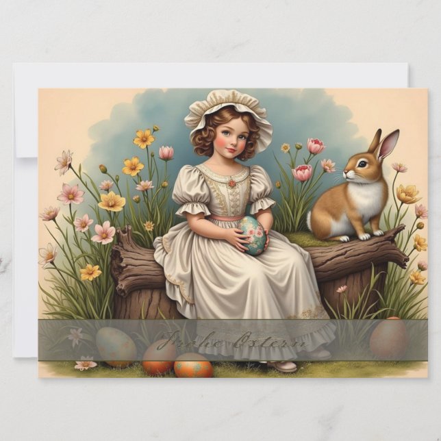 Charme de Páscoa Vintage (Frente)