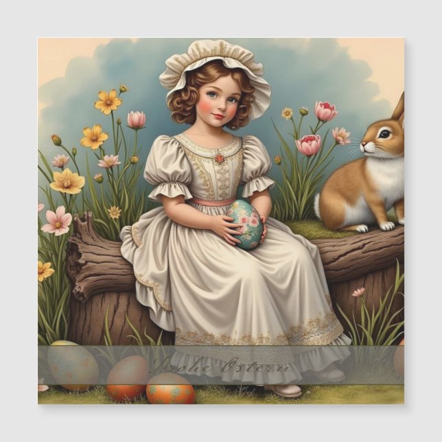 Charme de Páscoa Vintage (Frente)