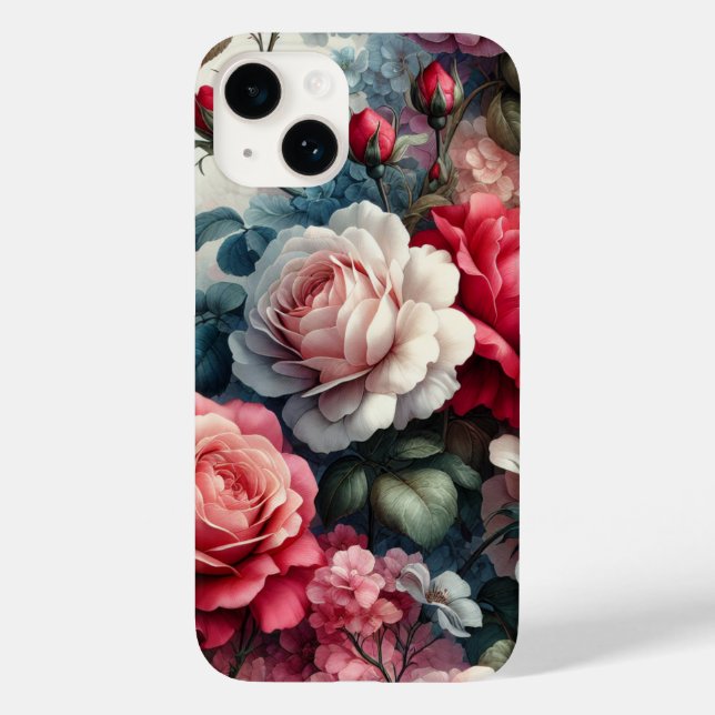 Charme Floral Rosa Atemporal (Verso)