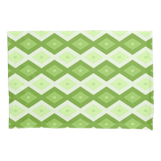 Chartreuse green diamond pattern (Frente)