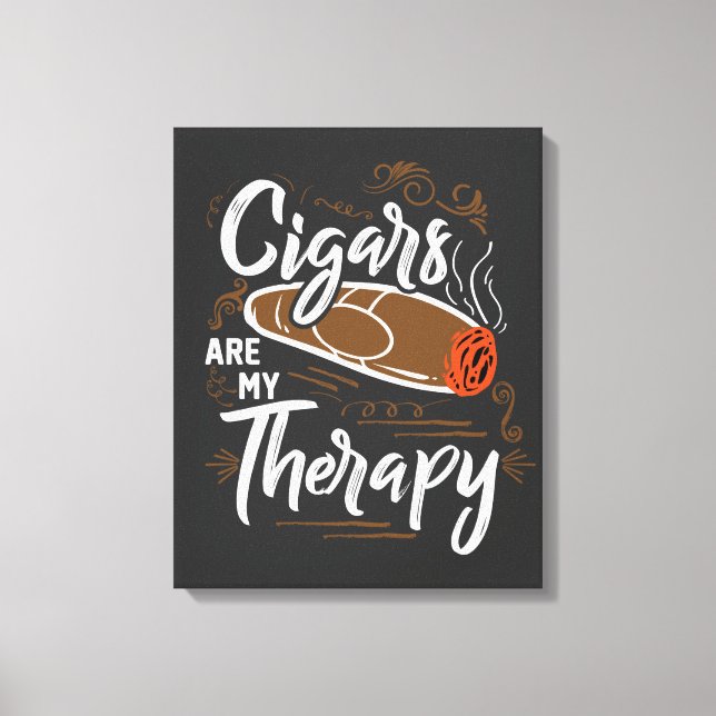 Charutos únicos são minha Canvas de cotas de terap (Frente)