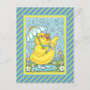 CHÁS DE ABRIL PODEM FLORES, CARTÃO POSTAL PRIMAVER