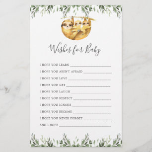 Chás de fraldas De Animais Leves Desejam Bebê