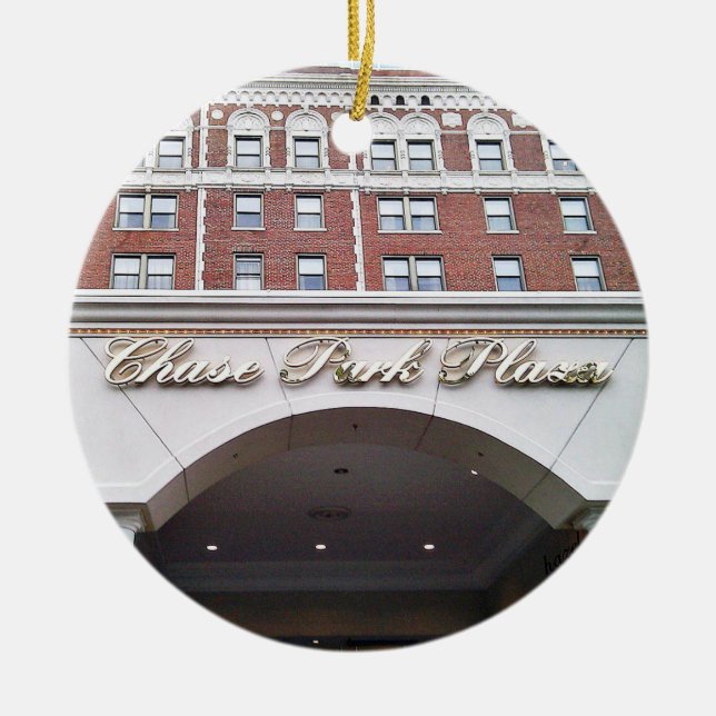 Chase Park Plaza, Rua Louis, Enfeites de natal, (Frente)