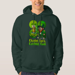 Chasing Luck Catching Cash St Patrick’s - camiseta