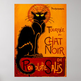 Chat Noir - Poster de Gato Negro