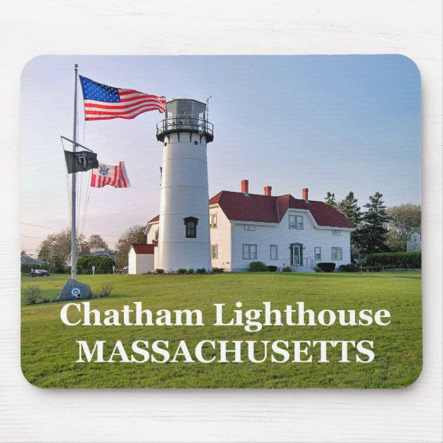 Chatham Lighthouse, Massachusetts Mousepad (Frente)
