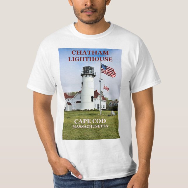 Chatham Lighthouse, Massachusetts T-Shirt (Frente)
