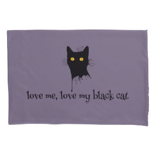 Chaton Noir Me Ama Meu Pão Negro