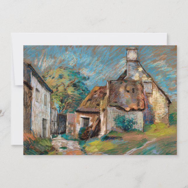 Chaumières | Armand Guillaumin (Frente)