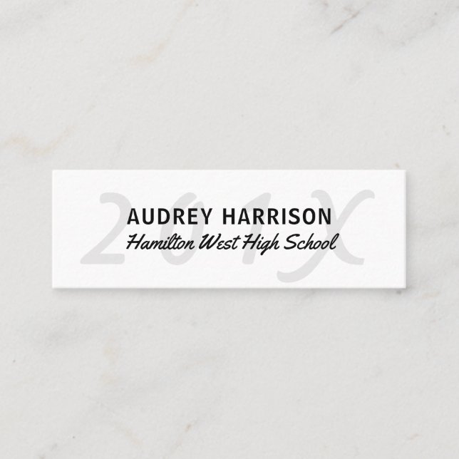 Chave cinzenta 2 da inserção do último ano do (Frente)