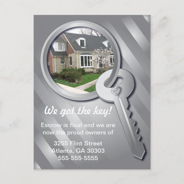 Chave de Modelo de Fotografia da cinza Anel Novo C (Frente)