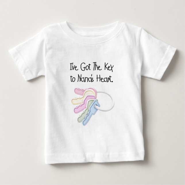 Chave para Camisetas e presentes do coração de Nan (Frente)