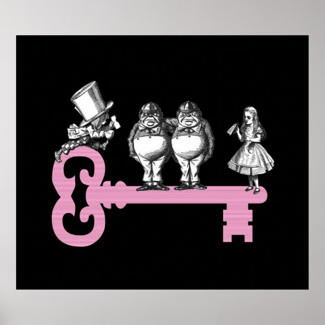 Chave para Wonderland Poster (Frente)