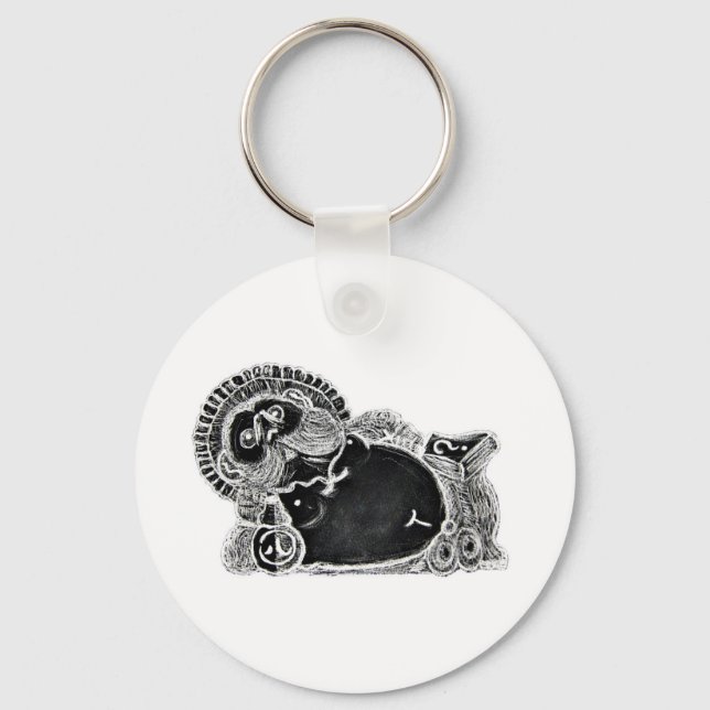 CHAVEIRO タ ヌ キ ホ ル ダ ー2 (Frente)